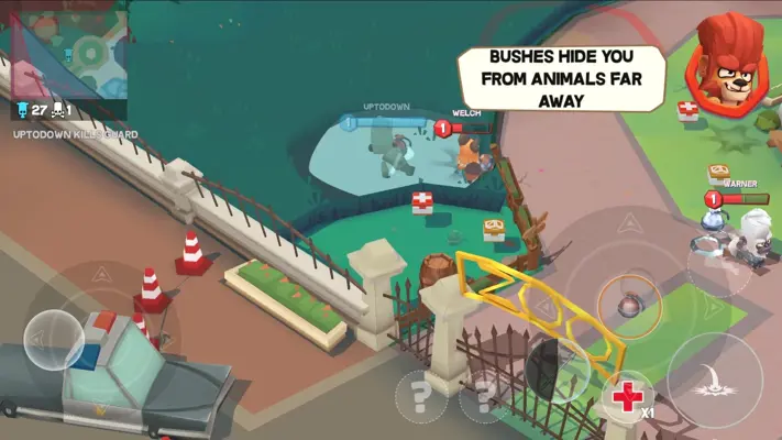 Zoo Battle Arena android App screenshot 1